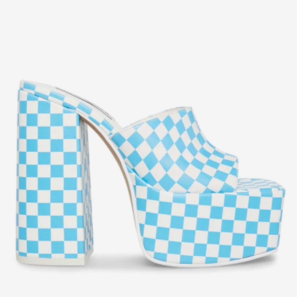 NEW* STEVE MADDEN  Trixie Blue/White BRAND NEW*